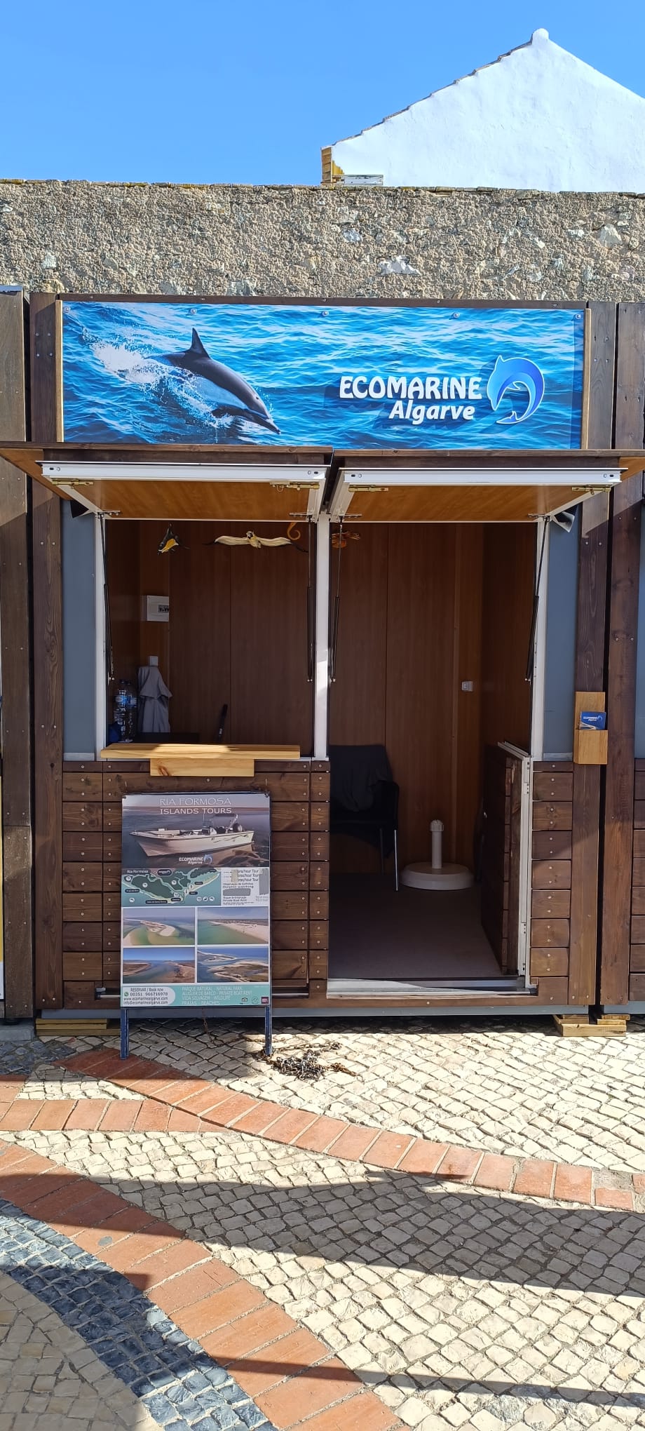 Ecomarine Algarve Kiosk, meeting point